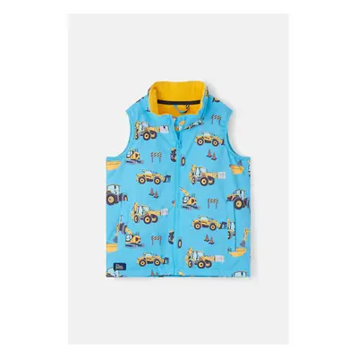 (2-3 Yrs, Tractor Wind Turbine) Alex Kids Printed Gilet