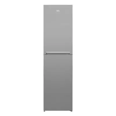 Beko 40/60 Frost Free Fridge Freezer - Silver - E Rated