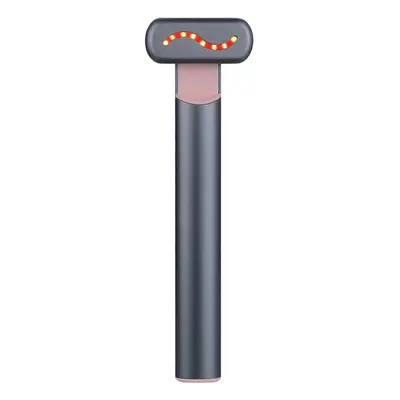 (Black) Bio Microelectricity RF Eye Lifting Wand for Eye Face&Neck Beauty Massager 4-in-1 Microc