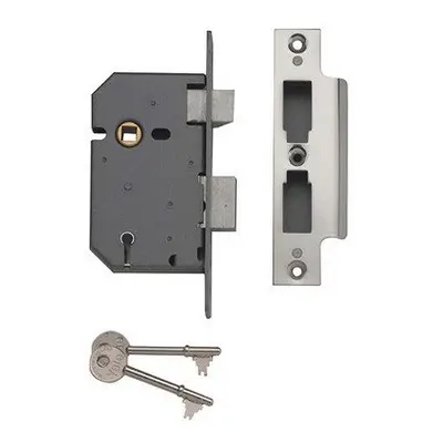 Yale Locks PM550 Lever Mortice Sashlock Polished Chrome 67mm 2.5in