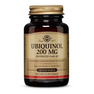 Solgar Ubiquinol (Reduced CoQ-10) Softgels Advanced Cellular Energy Support 200mg