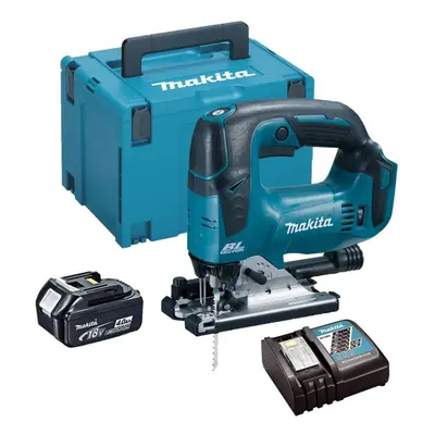 Makita DJV182RM1J 18v LXT Brushless Top Handle Jigsaw + Makpac Case + x 4.0ah