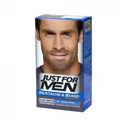 Just For Men Mustache & Beard Brush-In Color Gel - Easy Application