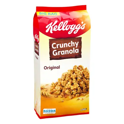 Kelloggs Original Crunchy Granola Cereal Catering Pack - 4x1.5kg