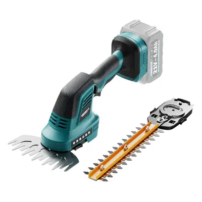 Cordless Hedge Trimmer, Makita 18V Battery Compatible, 2-in-1 Grass and Shrub Shears with 15cm G