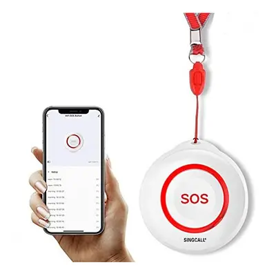 SINGCALL Tuya Wifi Smart SOS Emergency Button Alarm For Handicapped Caregiver Pager Wireless Nur