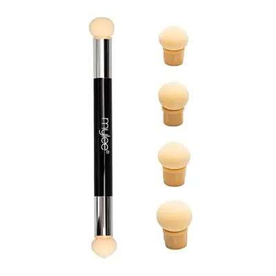 Mylee Dual Ended Sponge Applicator Pen - Portable Dimensions - Buffs Pigments, Glitters and Flak