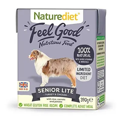 Naturediet Feel Good Senior - Lite Complete Wet Food 390g x