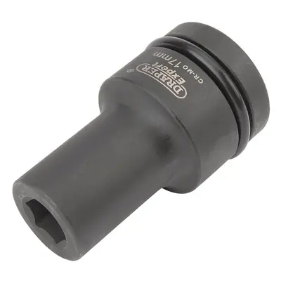 Draper Expert HI-TORQ® Point Deep Impact Socket, 1"" Sq. Dr., 17mm