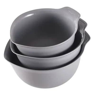 KitchenAid Universal Nesting Plastic Mixing Bowls Set Of 2.5 quart 3.5 quart 4.5 quart Non Slip 