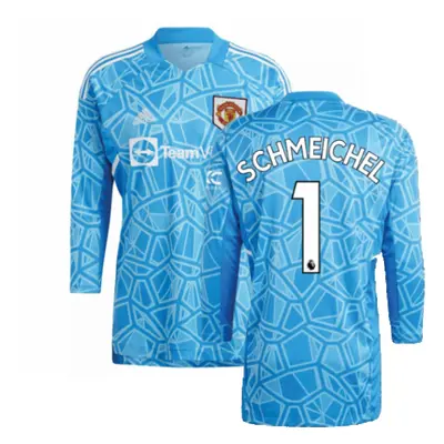 (XXL) Man Utd Home Goalkeeper Shirt (Blue) (SCHMEICHEL 1)