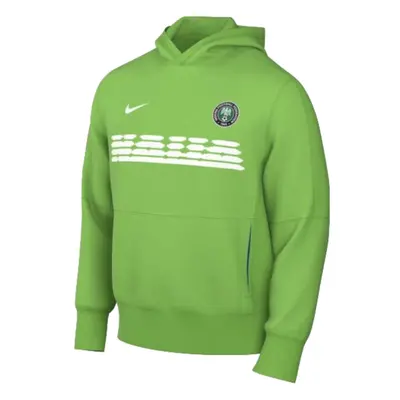 (L) Nigeria French Terry Football Hoodie - Green