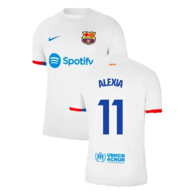 (L) Barcelona Away Shirt (Alexia 11)