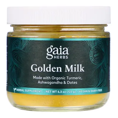 Gaia Herbs, Golden Milk, 4.3 oz (123 g)