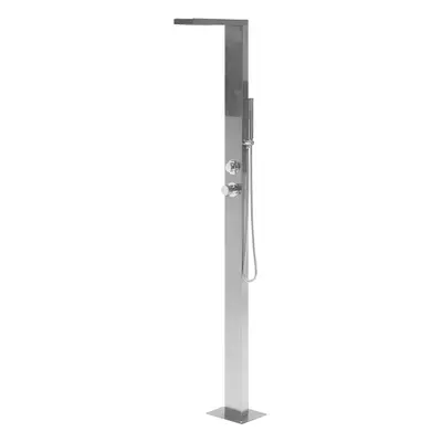 Outdoor Shower LOTZORAI Silver