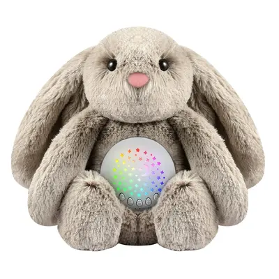 AKT12R Rabbit Plush Toy, Night Light, Sleep Timer, Plush Toy Baby Sleep Soother with Night Twink