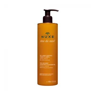 Nuxe Reve de Miel Ultra Rich Cleansing Gel - Gentle Cleansing, 400ml