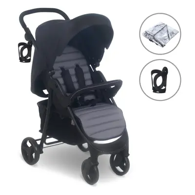 MB30 Plus Pushchair - Black / Grey