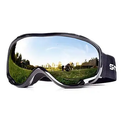 Snowledge Ski Snowboard Goggles with UV400 Protection, Skiing Snowboarding Goggles of Dual Lens 