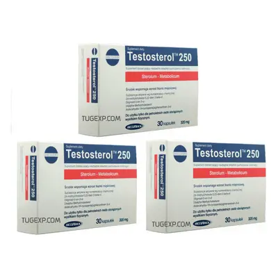 3 x Testosterol Natural Testosterone Booster Anabolic Muscle