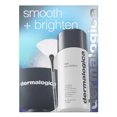 Dermalogica Smooth + Brighten - Daily Microfoliant Holiday Gift Set Contains Face Scrub Mixing B