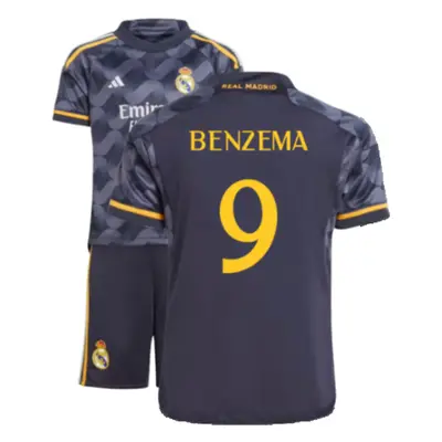 (2-3 Years) Real Madrid Away Mini Kit (Benzema 9)