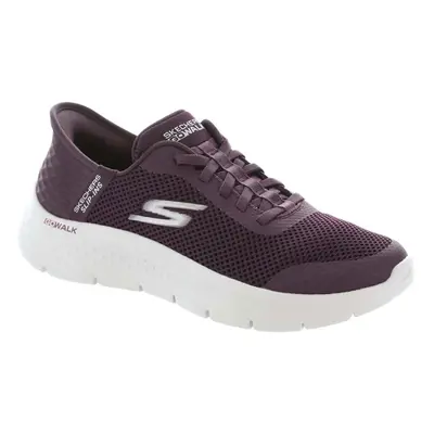 Skechers Women's Go Walk Flex Hands Free Slip-Ins-Grand Entry Sneaker Burgundy 7.5