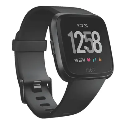 (Black) Fitbit Versa Health And Fitness Smartwatch