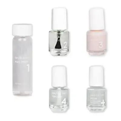 Dazzle Dry Mini Kit Step System - Prima Ballerina, a sheer and milky delicate pink that makes a 