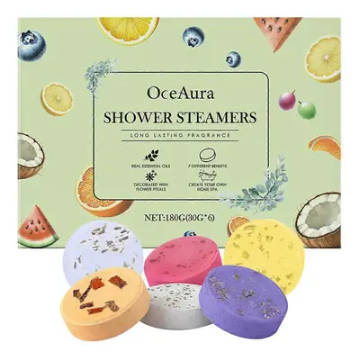 (3pcs) Shower Steamers Aromatherapy,6pcs Premium Shower Bombs with Essential Oils. Self Care Gif