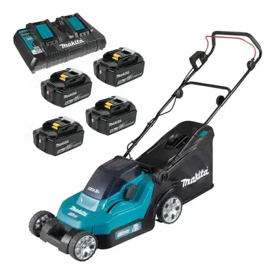 Makita DLM382 18v / 36v LXT Cordless Lithium Battery Lawn Mower x 5.0ah