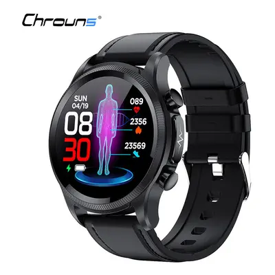 Chronus Smart Watch, With Blood Sugar & Heart Rate & Blood Pressure & Blood Oxygen Monitor, Wate