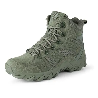 (green, 44) Tactical Military Boots Men Boots Special Force Desert Army Boots Outdoor Hiking Boo