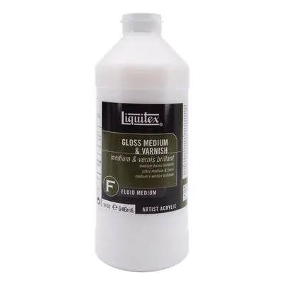 Liquitex Gloss Acrylic Fluid Medium & Varnish-32oz