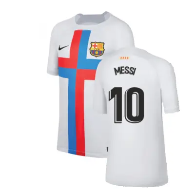 (MB) Barcelona Third Shirt (Kids) (MESSI 10)