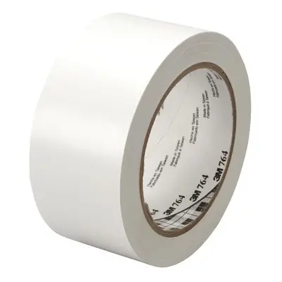 3M General Purpose Wear Resistant Floor Marking Tape Roll, in. x yard, Vinyl - White