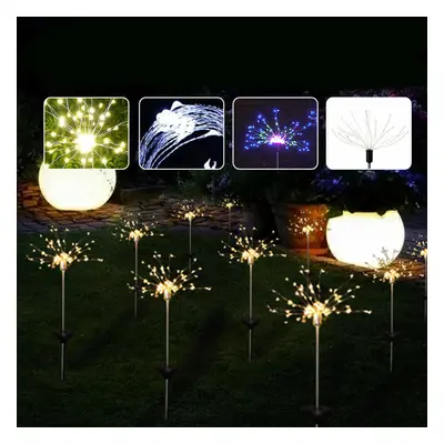 (Colorful, LED) Outdoor 3V DIY Lawn Lamp 90/120/150 LED Solar Light Yard Garden Landscape Decor