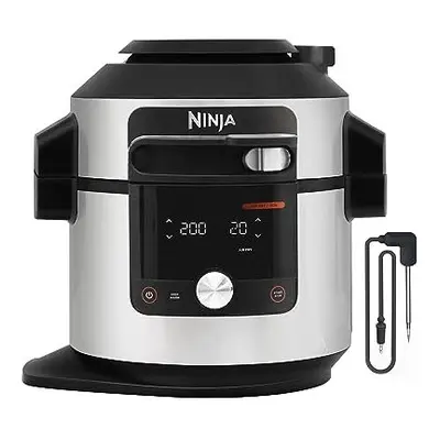 Ninja Foodi MAX 15-in-1 SmartLid Multi-Cooker 7.5L [OL750UK] Smart Cook System, Digital Cooking 