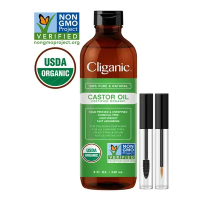 Cliganic, Organic Castor Oil, 473ml