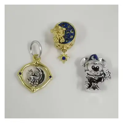 Pandora Micky Maus & Minnie Maus Halbmond Micky Charm Set