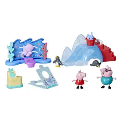 Peppa Pig Peppas Adventures Peppas Aquarium Adventure Playset Preschool Toy: Includes Figures an