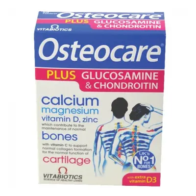 Vitabiotics Osteocare Plus Glucosamine And Chondroitin Table