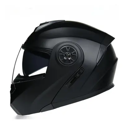 (matte black, Mï¼57-58ï¼) Open Face Motorcycle 3/4 Helmet All Season For Men And Women Electri