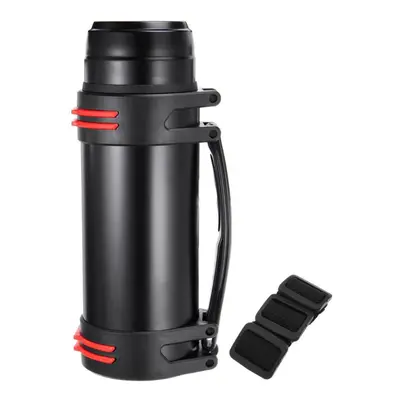 (black, 3000ml) Thermos Bottle 2/3/4l Vacuum Stainless Steel Tea Bottle Water Mug Cup Heat Therm