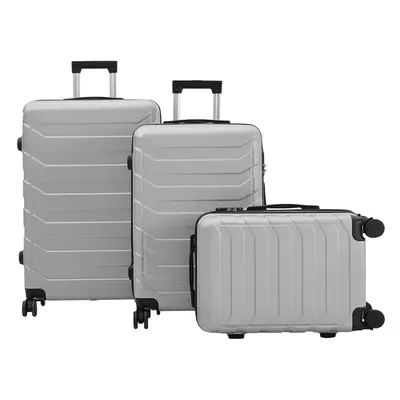 (Grey, inch) Rolling Hardshell Luggage Travel Suitcase