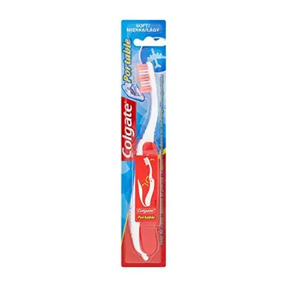 Colgate Portable Soft Toothbrush, Assorted Colours