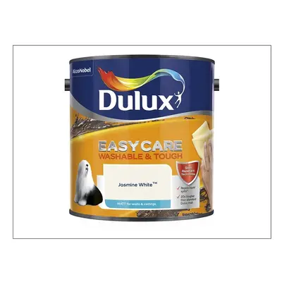 Dulux Easycare Matt Jasmine White 2.5L