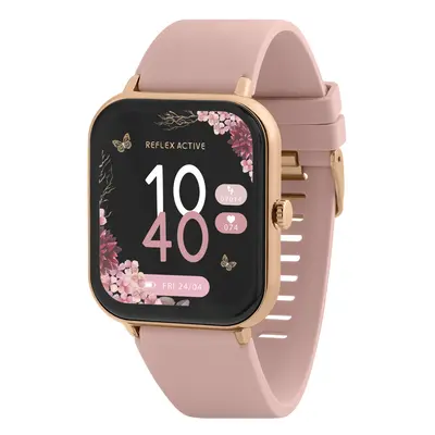 Reflex Active Women's Series Pink Strap Smart Watch