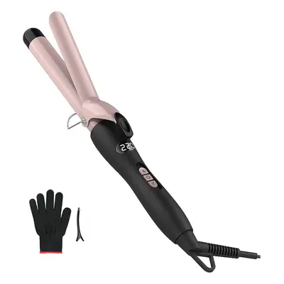 Hair Curling Tong, Hair Curler Curling Iron of Ceramic Tourmaline, LCD Display