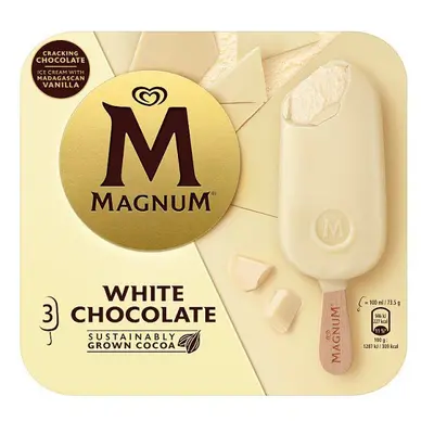 Magnum Ice Cream Sticks White Chocolate x ml (Case of x 3x100ml)